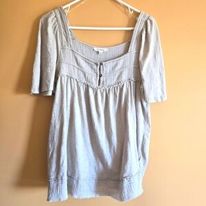 Oli & Hali NWOT Babydoll Top, S (runs big)